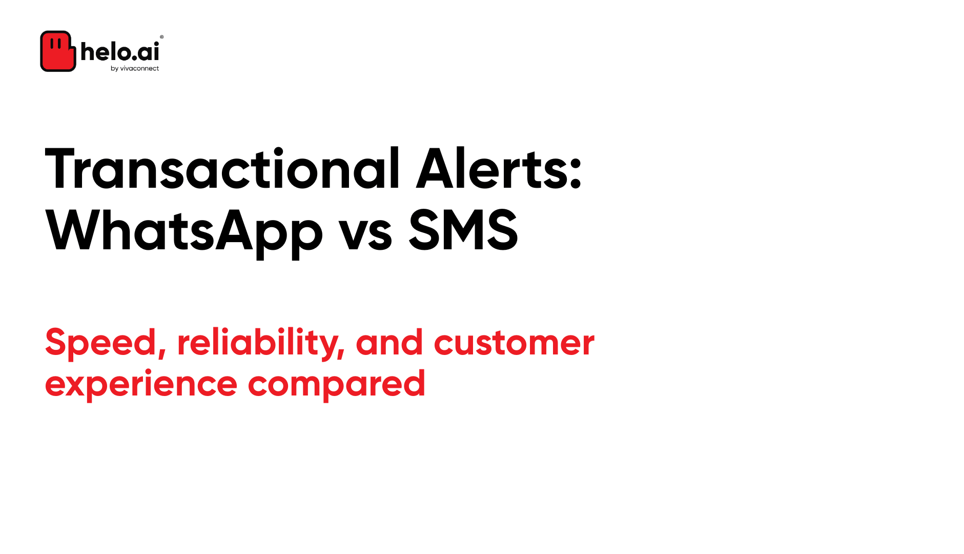 WhatsApp vs SMS for Transactional message